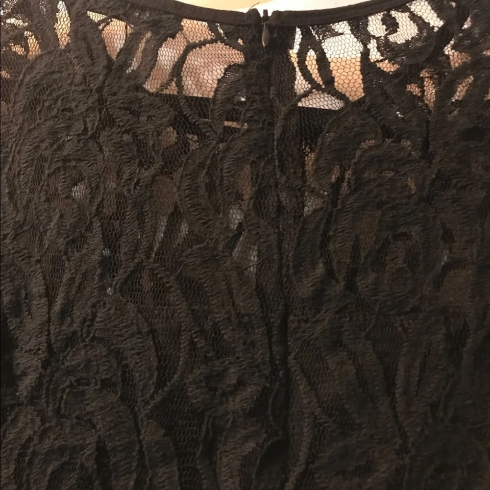 Black Lace Jumper